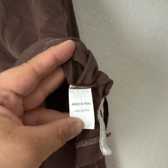 Lucchese Brown Cotton Pullover - Picture 5 of 6